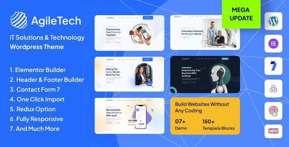 Agiletech WordPress Theme Free Download
